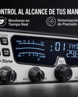 AnyTone AT-5100BT Transceptor Móvil 10 Metros Wireless (NOVEDAD CONSULTAR)